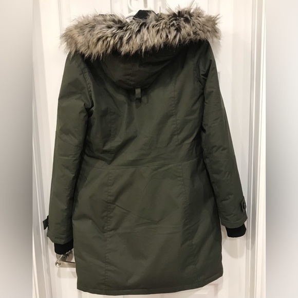 Ecko Red Winter Jacket in Dark Olive Green Colour - Picture 2 of 7